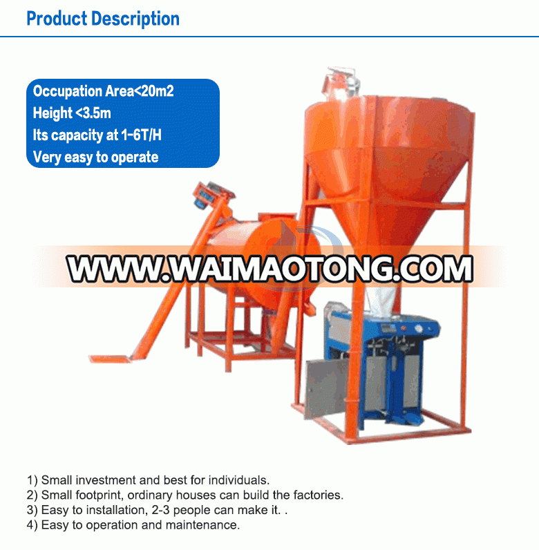 Simple Ceramic Tile Adhesive Mixer Machine Production Line with Best Price