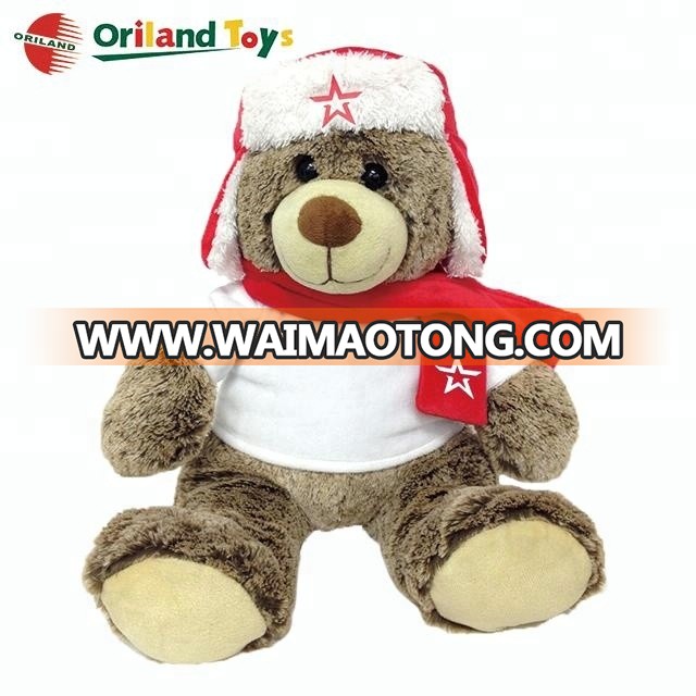 hot sale custom made colorful soft cute baby plush toys teddy bear wholesale