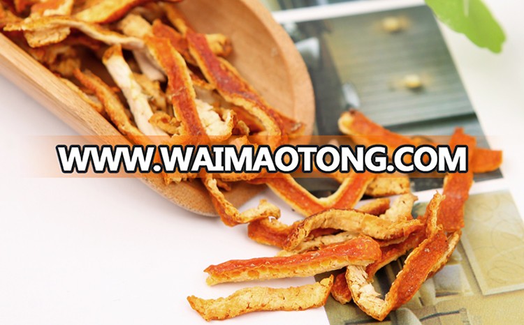 Dried orange peel