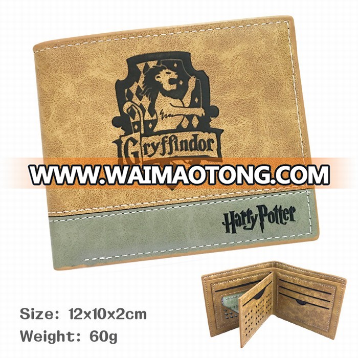 Factory PU wallet Harry Potter Hot sale wallet  Harry Potter 