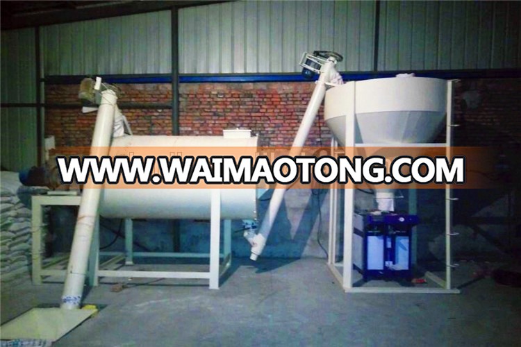 High capacity fly ash cement lime mortar cement mixing mortar making machine 