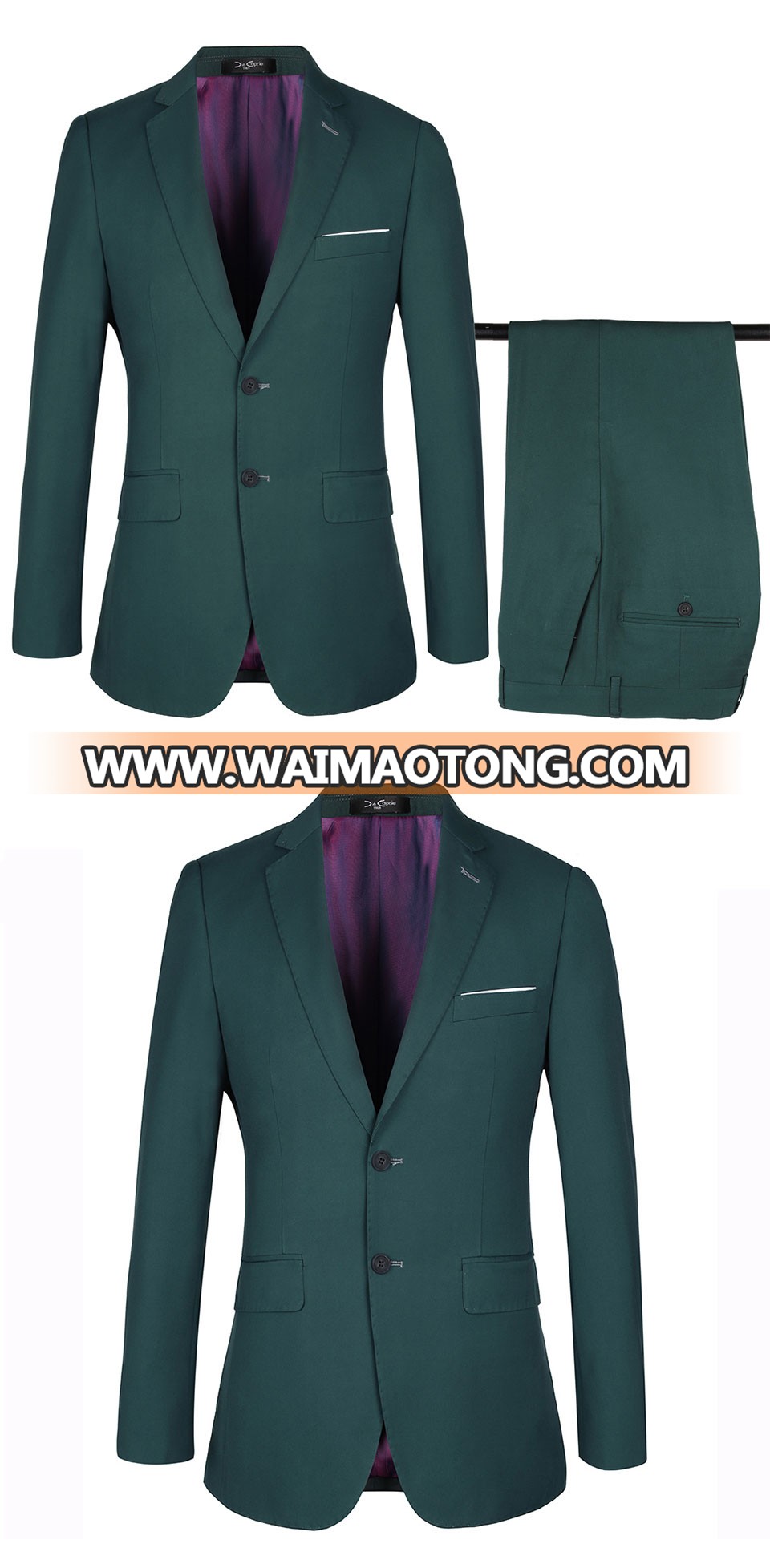 green men suit