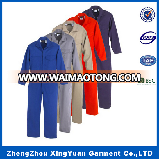 Zhengzhou Xingyuan Factory Price 100% Cotton Material Work Uniform