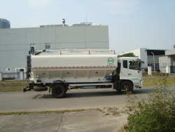 feed transported truck