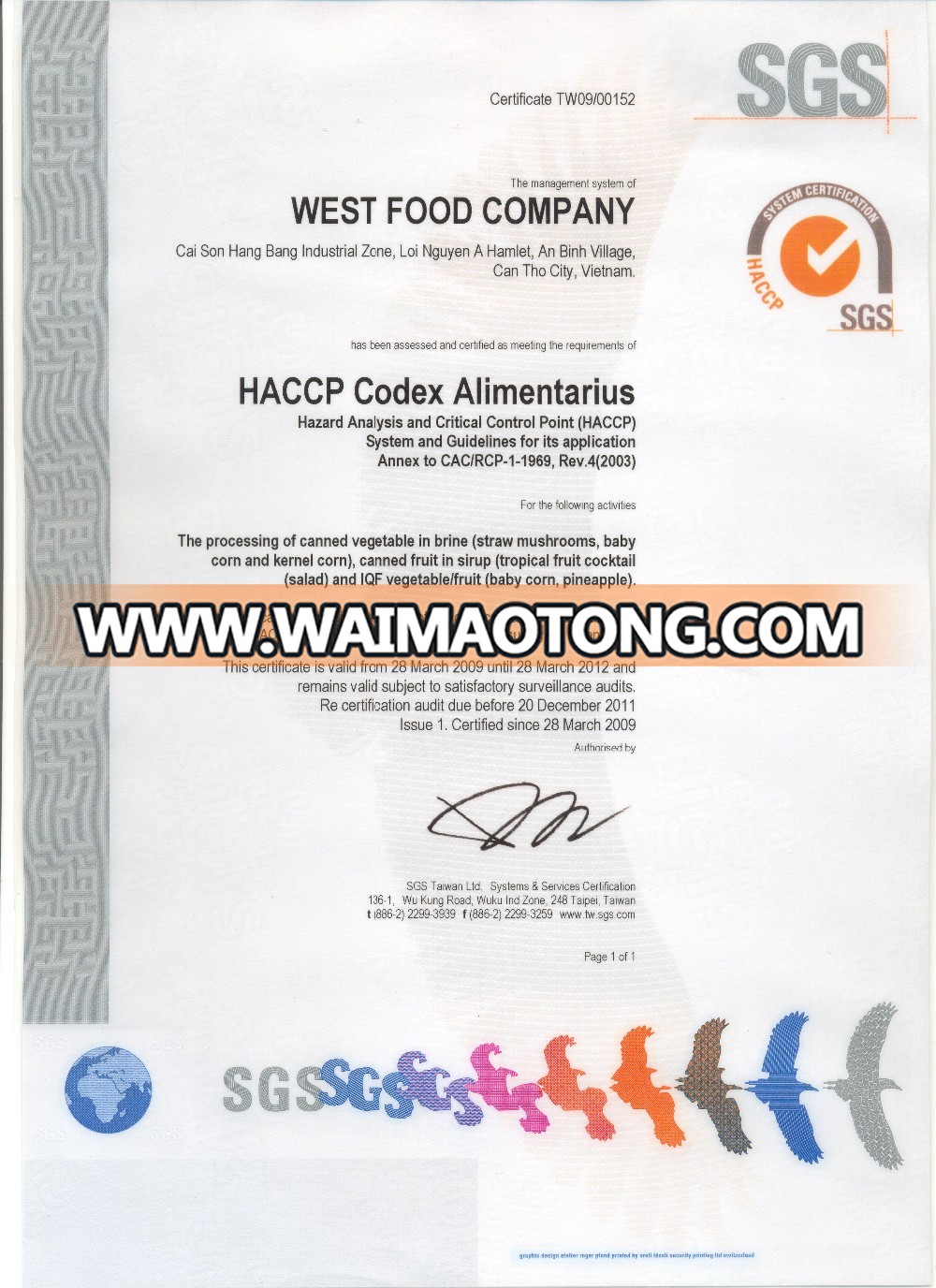 2009HACCP Certificate.jpg