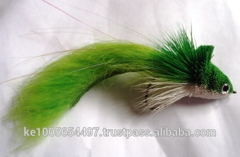 Chartreuse Deer hair diver 6.JPG