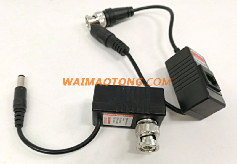 UTP RJ45 Power Over Cat5/5e/6 Cable CCTV Balun