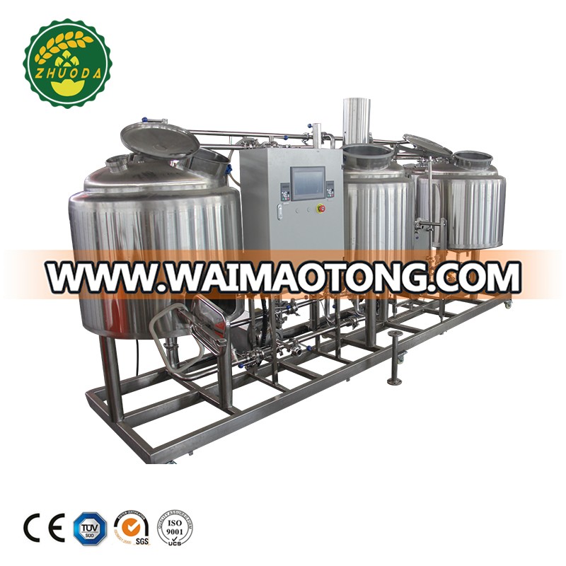 High quality hotel/bar beer brewery equipment,500L beer making machine at home