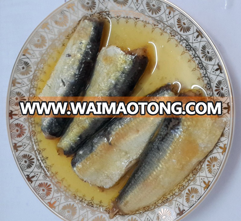 Seafood Food Of Canned Sardines In Oil