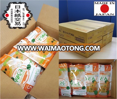 No salt added daily babies food Baby Somen noodle with No additives for baby