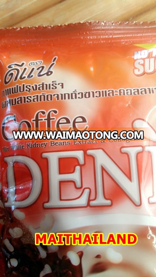 Slimming Coffee Diet Coffee DENE (Mix White Kidney Beans Extract & Collagen) 22g Slimming Coffee Thailand