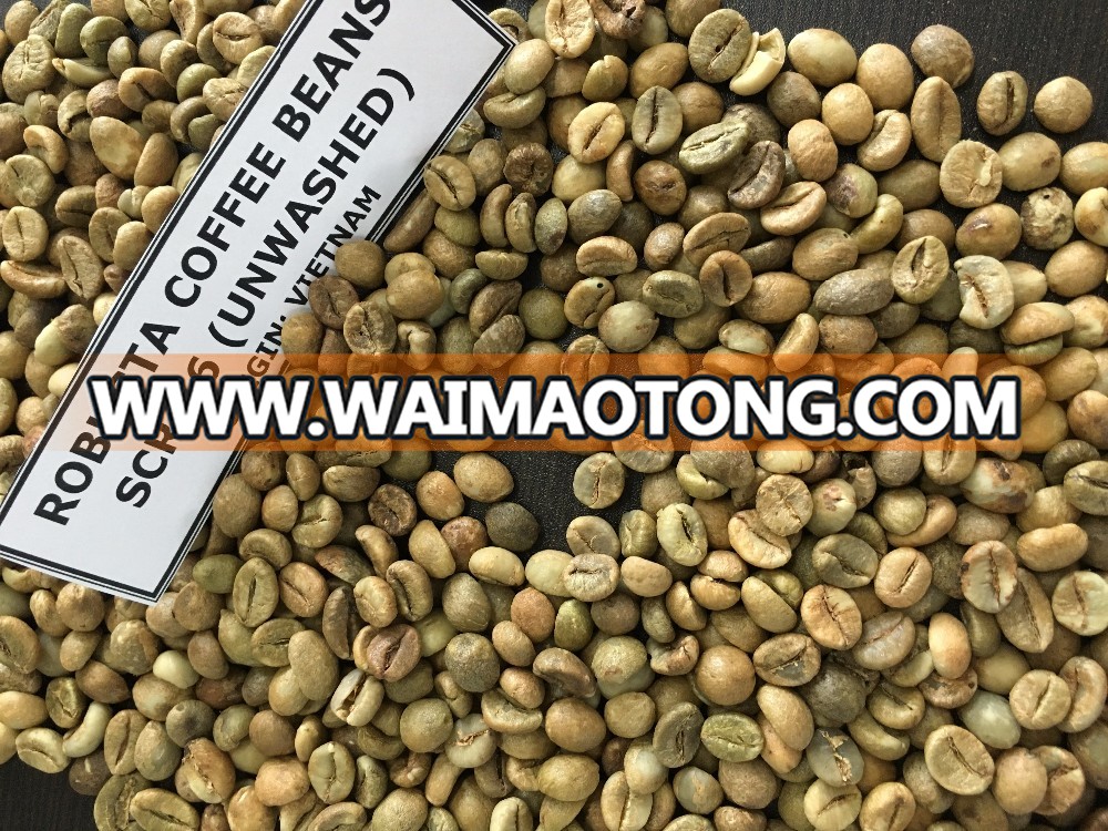 Vietnam Robusta green coffee beans