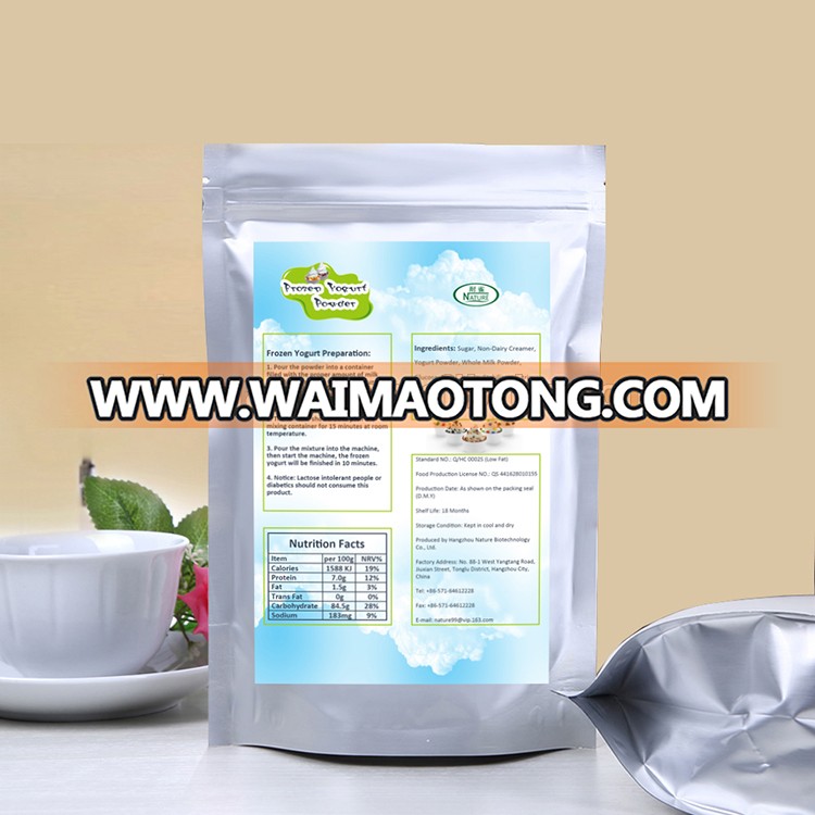 Factory Direct Sale Frozen Yogurt Powder Mix