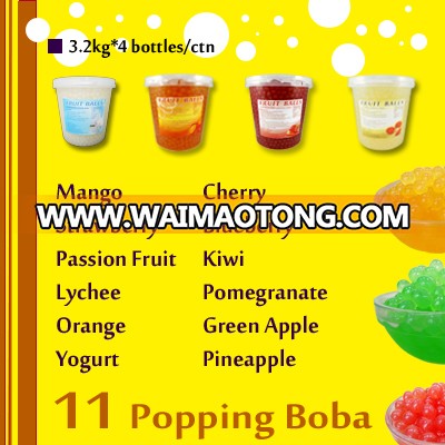 3.2KG bubble tea pineapple popping boba