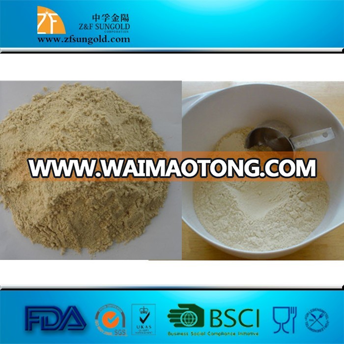 High Protein Vital Wheat Gluten VWG Light Yellow Powder Food Additive