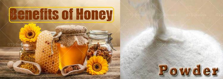 Freeze Dried Pure Honey Powder from Factory for Beverage and Food