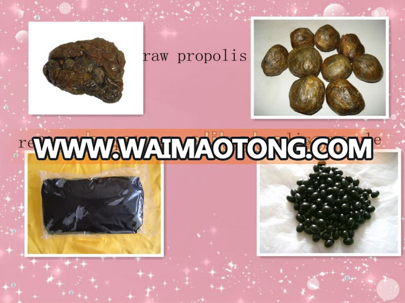 Bulk supply crude organic raw unfiltered propolis