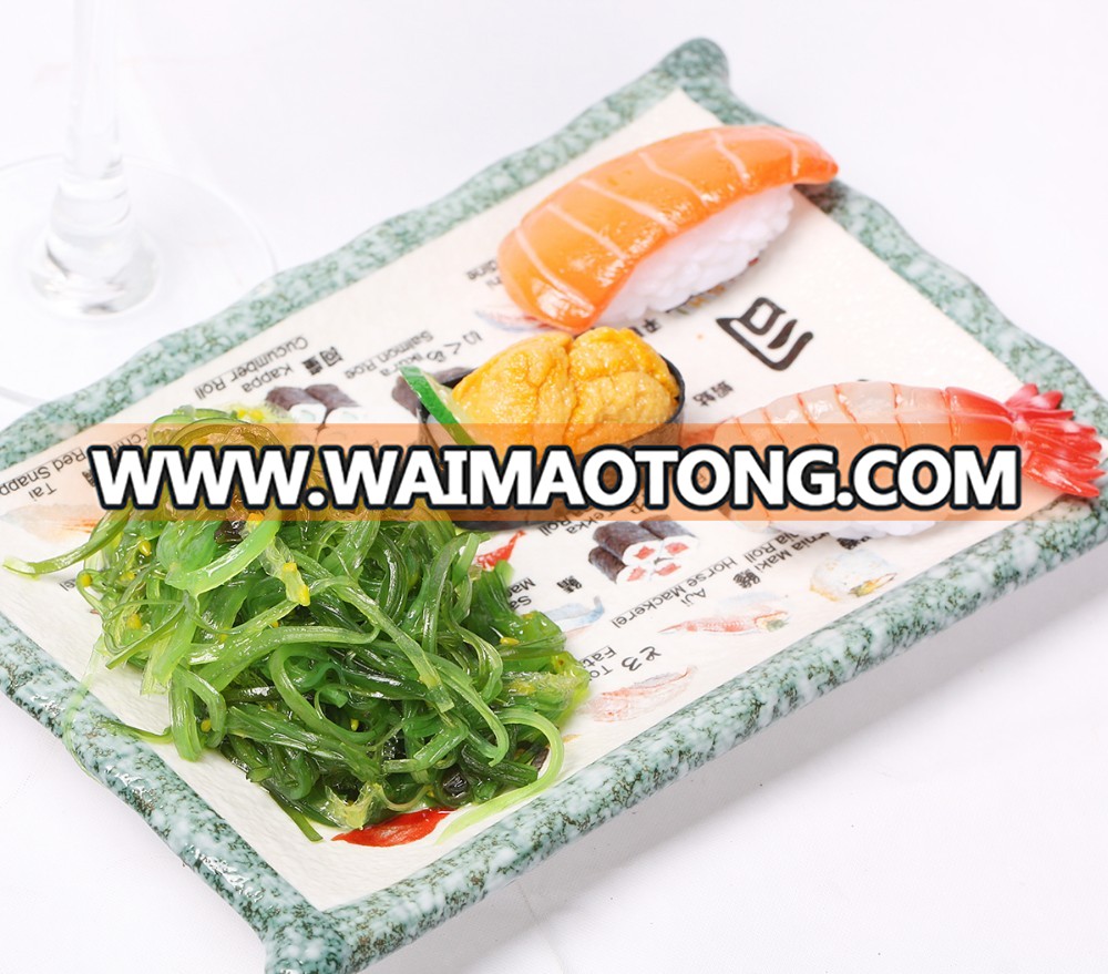 Japanese flavor sushi seasoned sesame goma wakame salad