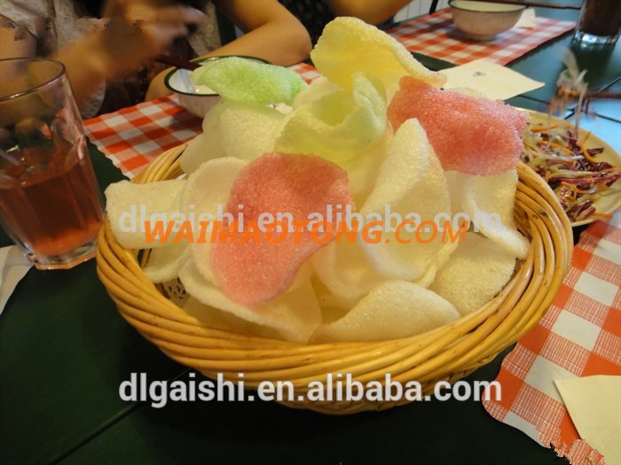 Seafood Colored Prawn Crackers with shrimp chips