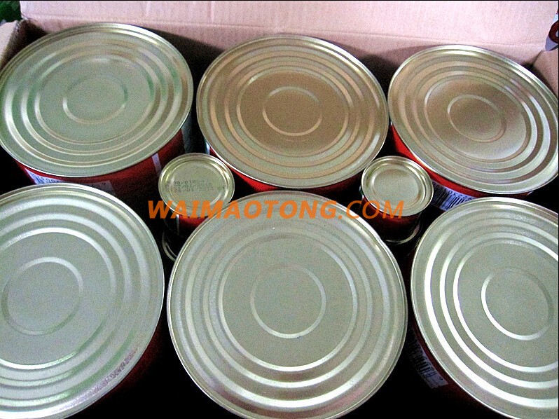 Factory Sell 70G-3000g Canned Tomato Paste To Africa Market