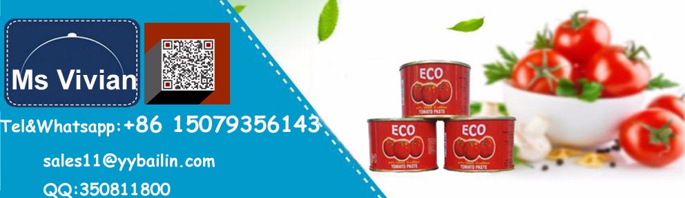 Factory Sell 70G-3000g Canned Tomato Paste To Africa Market