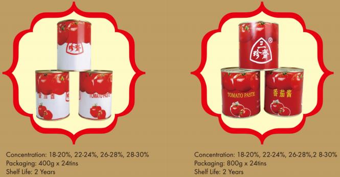 Factory supply Canned export prices canned tomato paste