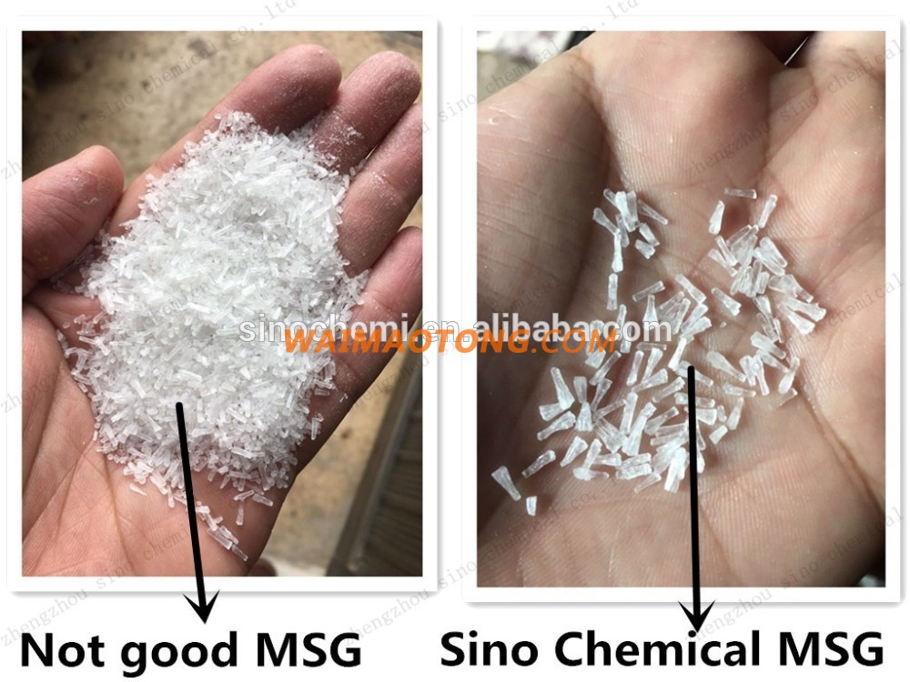 OEM Packing Food Grade 8-100 mesh 99% bulk price Monosodium Glutamate