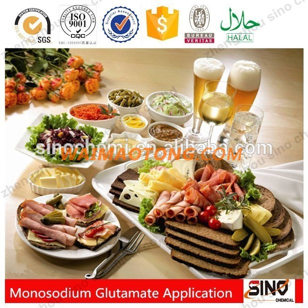 OEM Packing Food Grade 8-100 mesh 99% bulk price Monosodium Glutamate