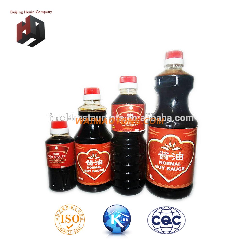 High Quality sushi soy sauce in bottle/dark soy sauce