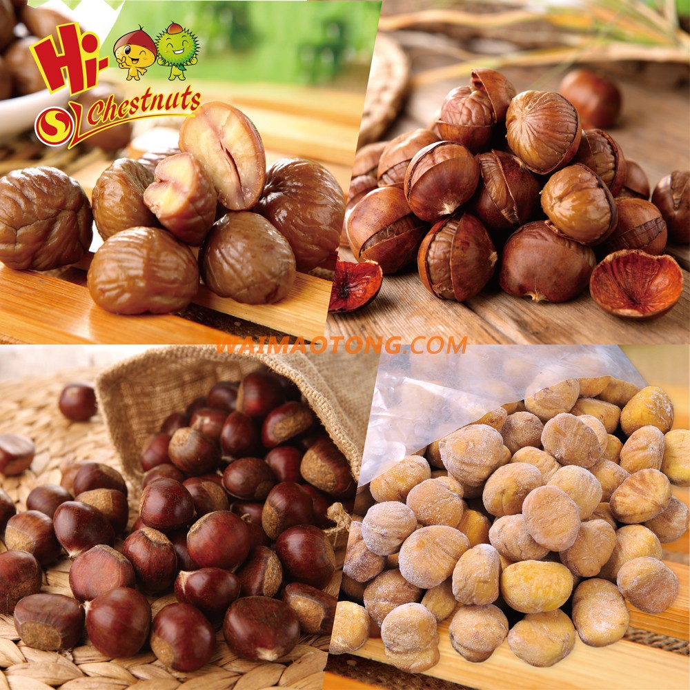 Halal Snacks Ready to Eat Chestnuts