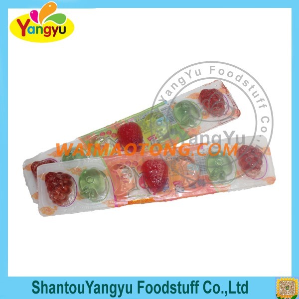 7 Pieces of Fruit Shape Jelly Pudding