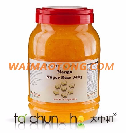 Hot Sale Taiwan TachunGho Star Shape Mango Nata de Coco Jelly