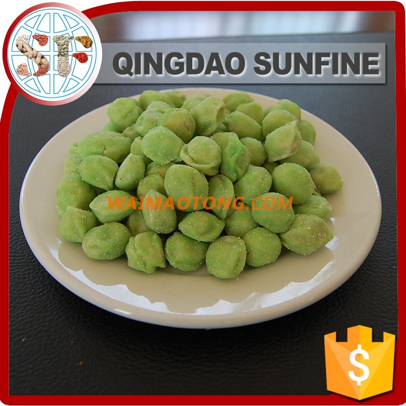 Russia hot sell wasabi coated peanut coated peanuts wasabi peanuts in top quality