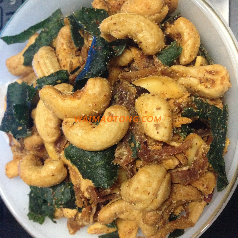 Multi-flavor Roasted Fried Cashew Nuts Healthy snack