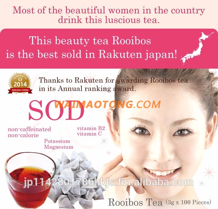 High quality healthy rooibos slimming tea , fast shipping available