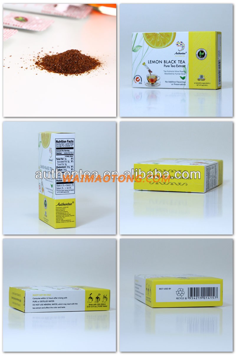 Good Selling Health Benefit Instant Blooming Lemon Tea