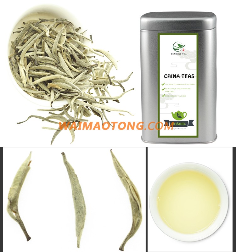 Best Speciality China Loose Tea Leaves Organic Silver Needle White Tea