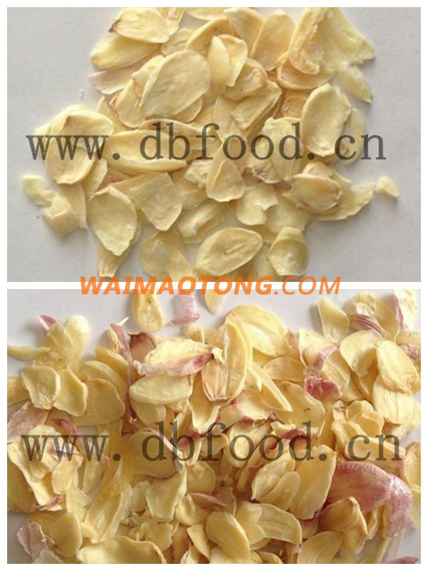 Dehydrated Garlic Flake, material from our own plant base, no pesticide