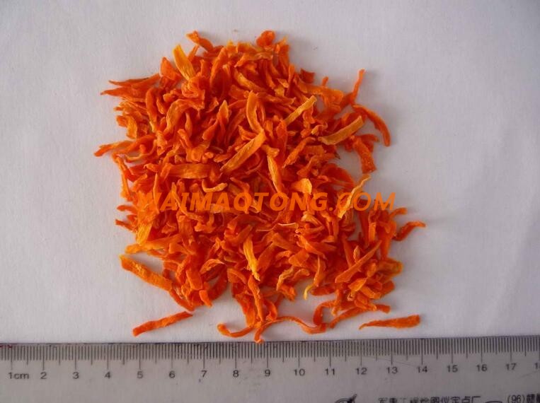 fresh bulk food air dried carrot granules