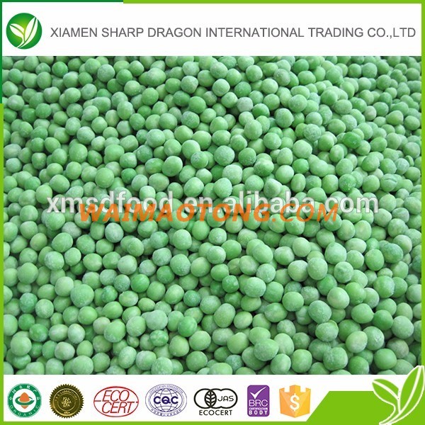 Low price frozen vegetable bulk iqf frozen green peas in dubai