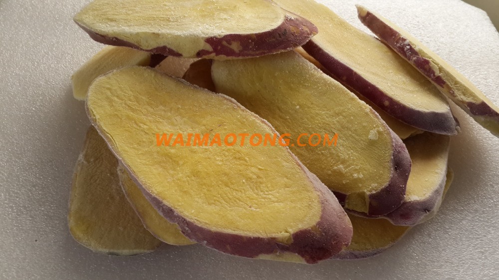 FROZEN STEAMED SWEET POTATO NANAME SLICE CUT