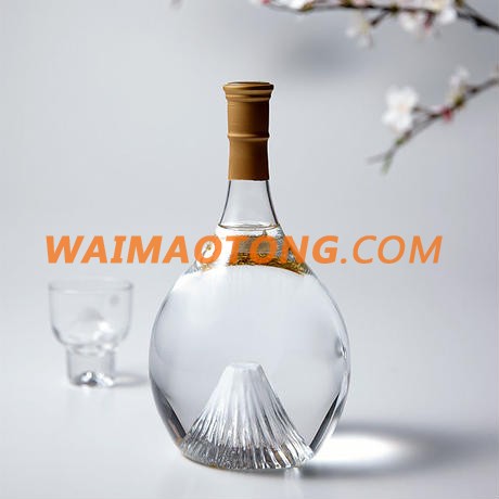 Reliable and Fashionable Traditional Mt Fuji bollte sake for daily use