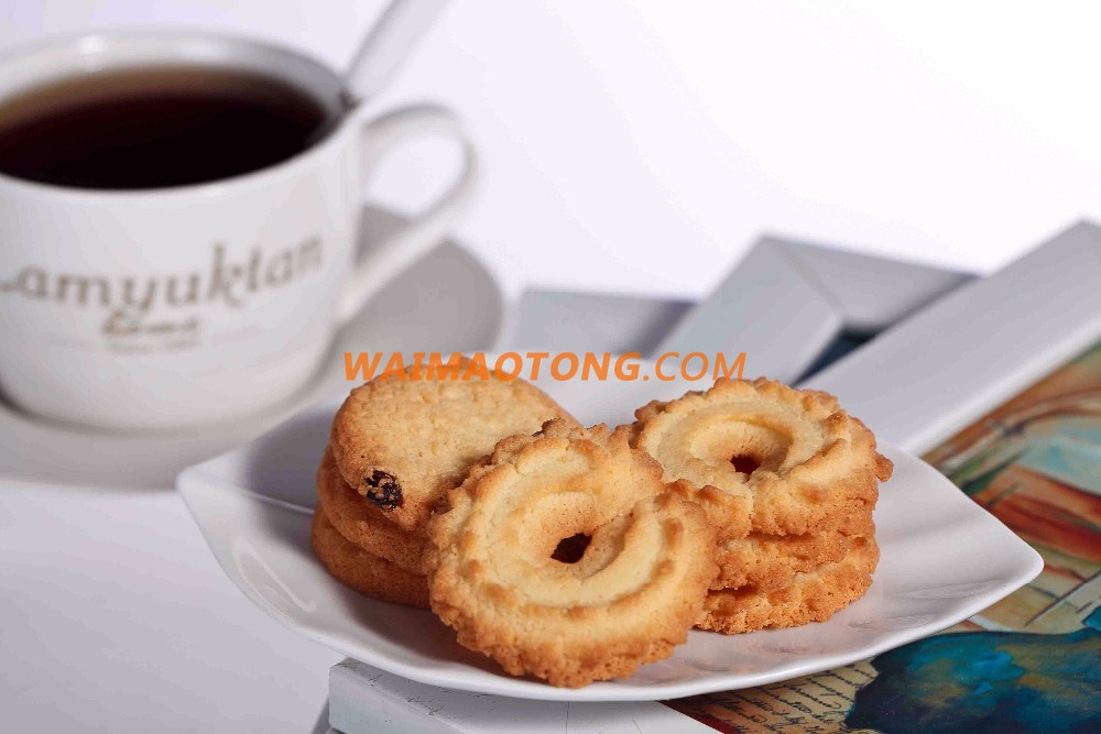 Daliyuan 488g Danish Butter cookies with Tin Box Packing for Snacks