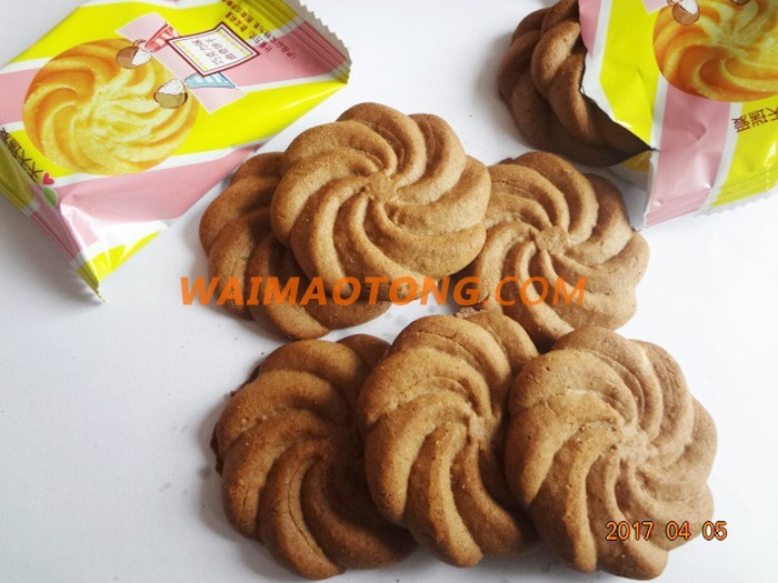 Wholesale Chocolate Cream two flavor butter cookies biscuit