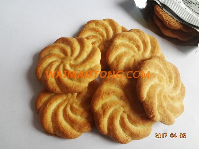 Wholesale Chocolate Cream two flavor butter cookies biscuit