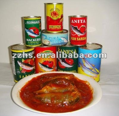 Canned Sardines in Tomato Sauce 425g