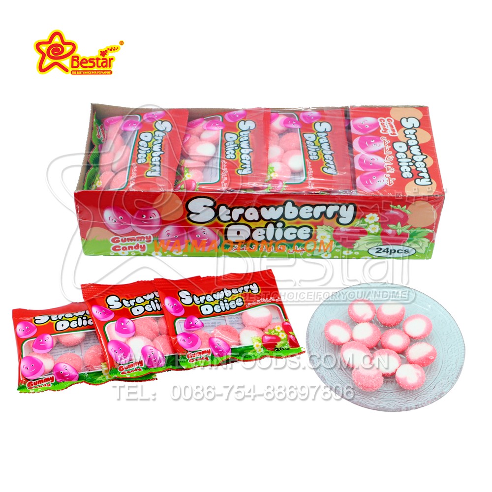 FRUIT SOUR GUMMY CANDY / SOUR JELLY CANDY