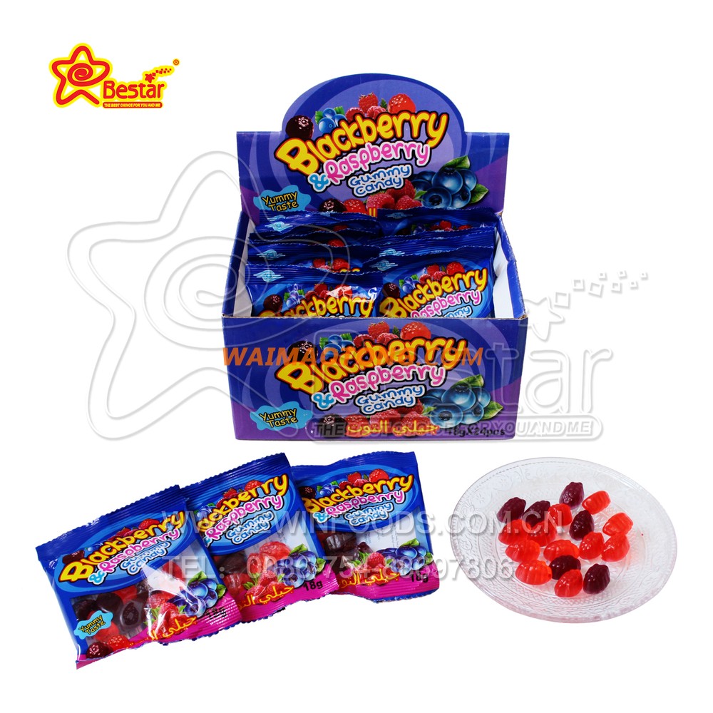 FRUIT SOUR GUMMY CANDY / SOUR JELLY CANDY