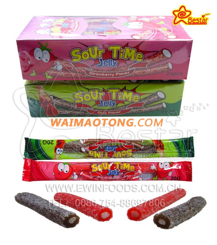 FRUIT SOUR GUMMY CANDY / SOUR JELLY CANDY