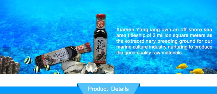 Seafood Condiment Natural Delight Oyster Sauce